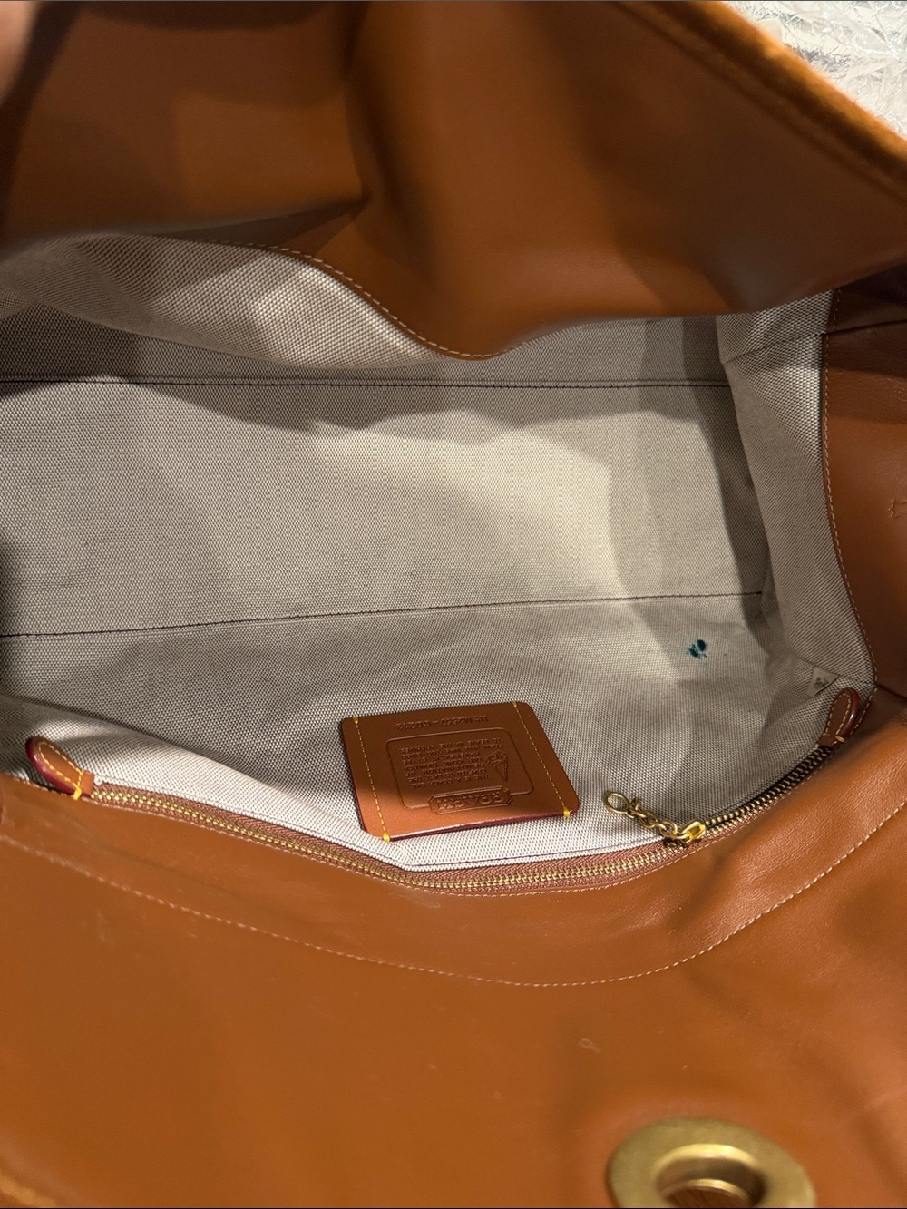 Coach Turnlock Haversack Bag - Picture 6 of 13